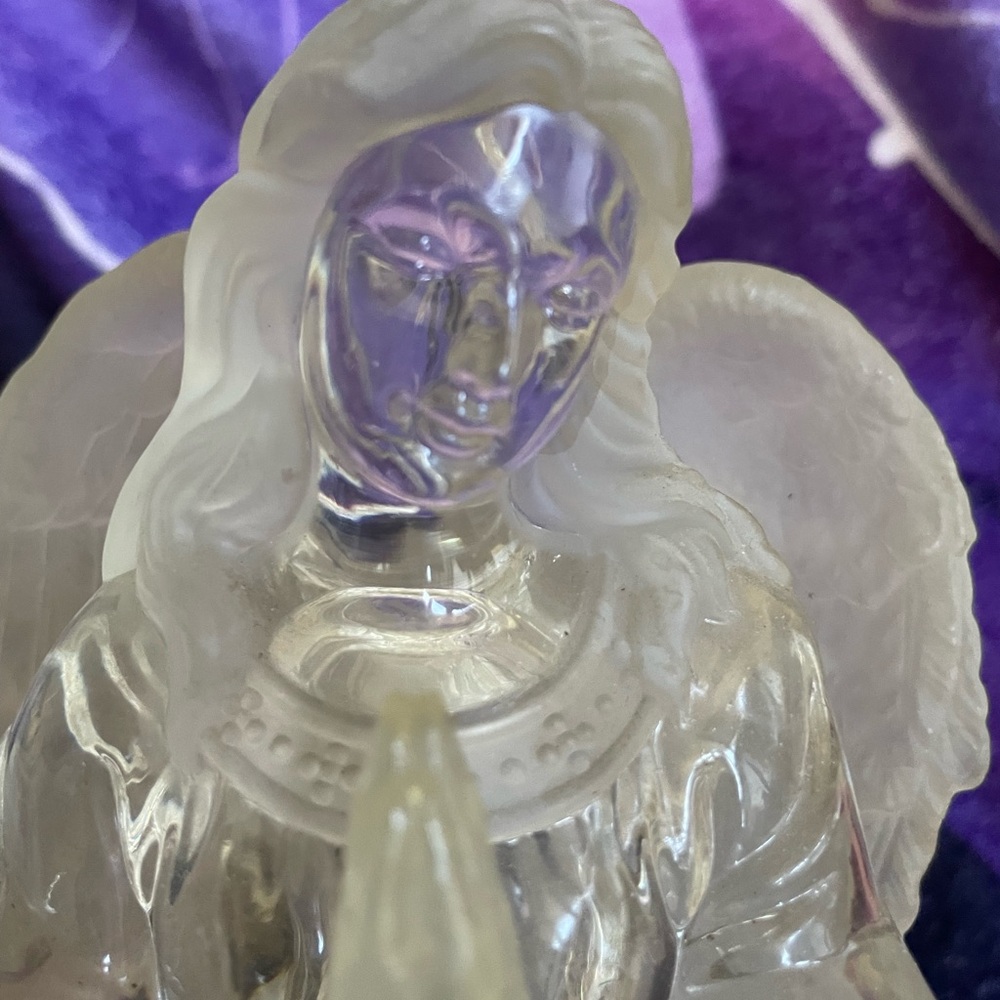 Lighted Translucent Angel Figurine